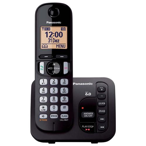 Telefone sem Fio Panasonic KX TGC220LBB Preto com Secretária Eletrônica, Viva voz, Visor Grande e Teclado Iluminado é boa?