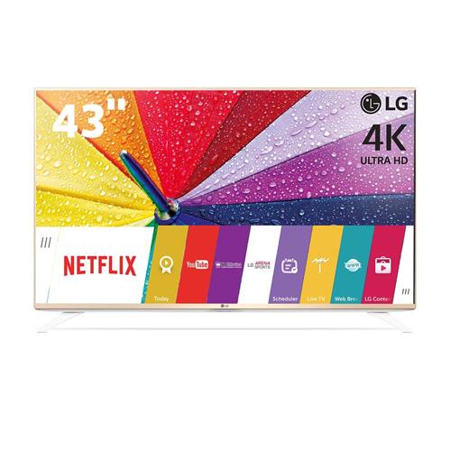 Menor preço em Smart TV LED 43" Ultra HD 4K LG 43UF6900 com Sistema webOS, Wi-Fi, Painel IPS, Entradas HDMI, Entrada USB e Controle Smart Magic