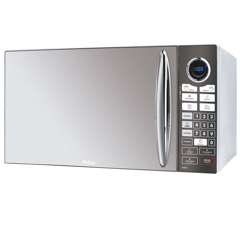 Forno de Micro-ondas Philco Espelhado PME31 - 30 Litros