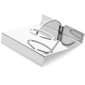 Menor preço em Porta Guardanapos Forma Gloss Grande - Inox