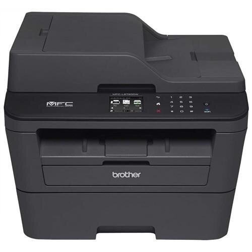 Menor preço em Multifuncional Brother Laser Monocromática MFC- L2720DW com Impressora, Copiadora, Scanner e Fax – Preto