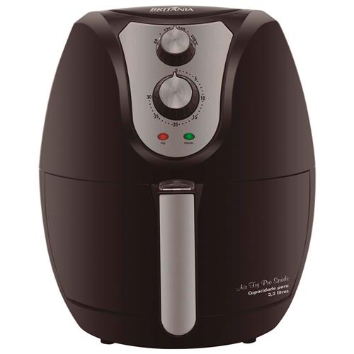 Fritadeira Sem Óleo Britânia Air Fryer Pro Saúde 3,2 L - Preta é boa?