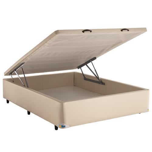Base Box para Colchão de Casal Itaflex com Baú 40x138x188cm - Areia é boa?