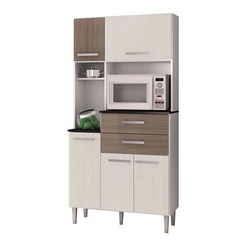 Cozinha Compacta Poquema Flavia com 5 Portas e 2 Gavetas é boa?
