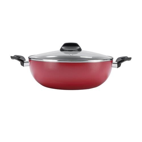 Wok com Tampa Brinox Garlic Vermelho Antiaderente - 28cm é boa?