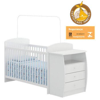 Berço Cômoda Multimóveis Chantilly - Branco é boa?