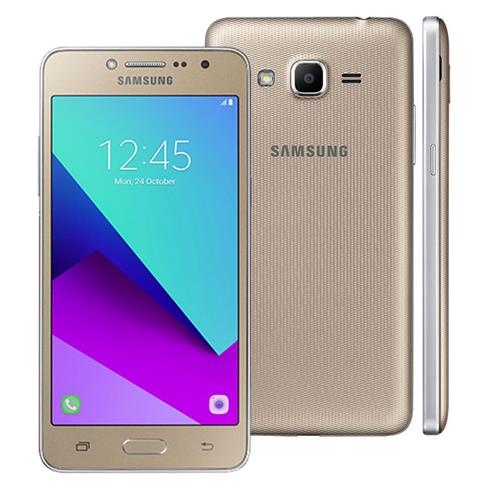 Menor preço em Smartphone Samsung Galaxy J2 Prime TV Dourado com 16GB, Dual Chip, Tela 5", TV Digital, Câmera 8MP, Android 6.0 e Processador Quad Core de 1.4 Ghz