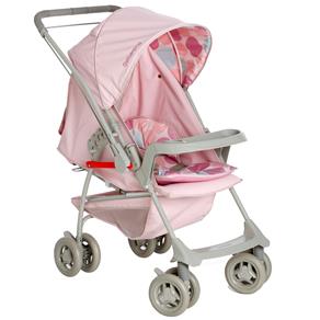 Carrinho De Bebe Galzerano Milano Reversivel Rosa Em Promocao Comprar Na Casas Bahia