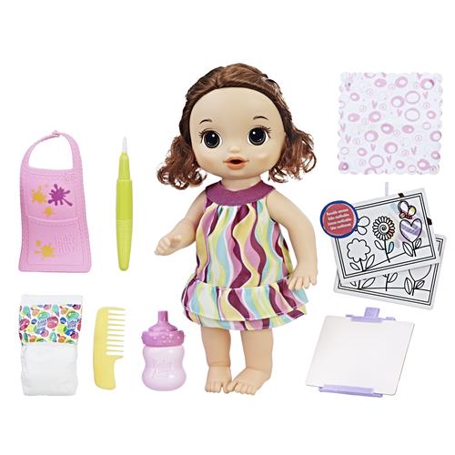 Boneca Hasbro Baby Alive Pequena Artista Baby Alive Casas Bahia
