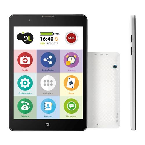Tablet DL TabFácil TX385 Branco com Tela de 7.85", 8GB, Câmera 2MP, Wi-Fi, 3G, Bluetooth, Android 7.0 e Processador Quad Core é boa?