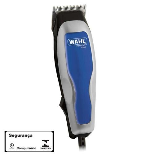 Máquina de Cortar Cabelo Wahl Clipper Home Cut Basic 9155-2555 5 pentes Cinza/Azul é boa?