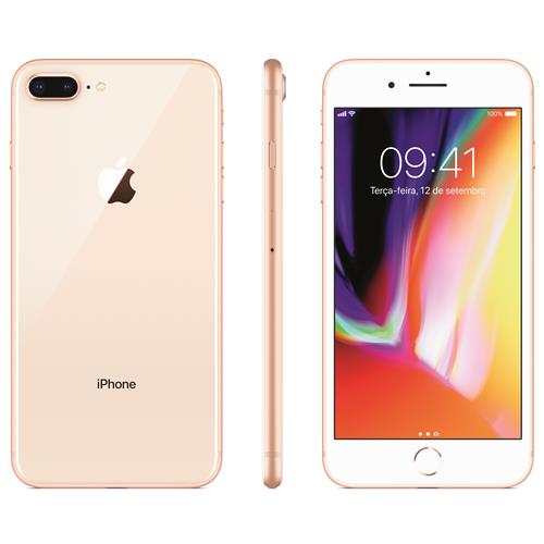 Iphone 8 Apple Plus Com Ios 11 Dupla Câmera Traseira Resistente à