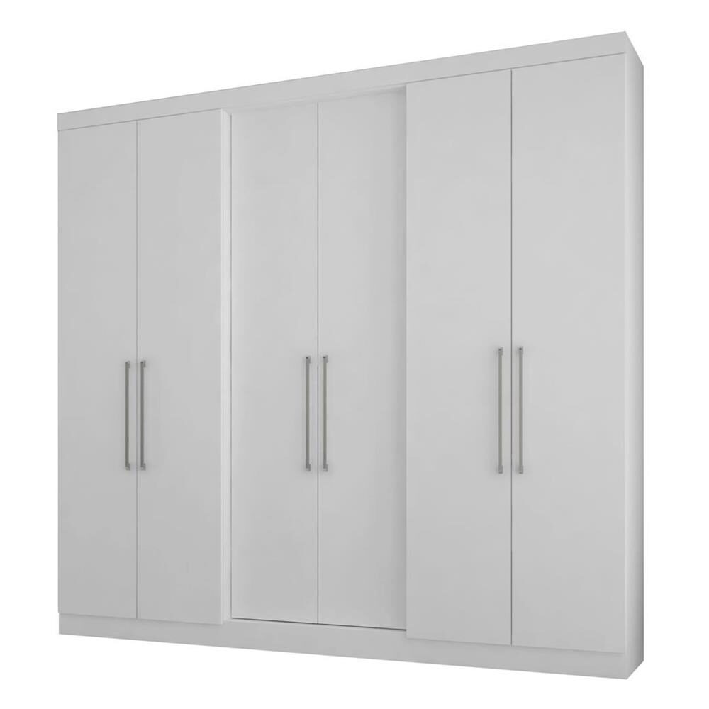 Guarda-Roupa Bartira Napoli II com 6 Portas e 2 Gavetas