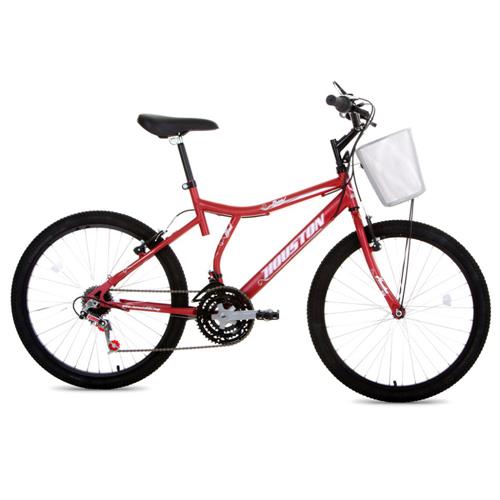 Bicicleta Aro 24 Houston Bristol Peak com 21 Marchas – Vermelho  é boa?