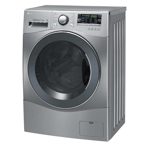 Menor preço em Lava e Seca LG WD9EP6 Prata Touch LED 6 Motion Smart Diagnosis™ e Motor Inverter Direct Drive 9Kg