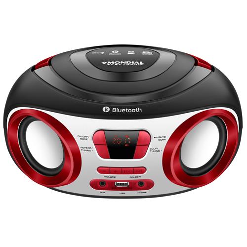 Rádio Portátil Mondial Boombox BX-20 Bluetooth FM USB Auxiliar é boa?