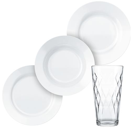Aparelho de Jantar Duralex Opaline – 16 Peças  é boa?