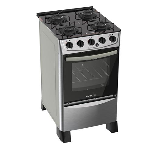 Fogão Atlas 4 Bocas Tropical Glass com Acendimento Automático – Inox é boa?