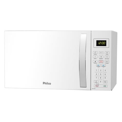 Forno de Micro-ondas Philco PMO26B com Teclas Fáceis Branco - 26L