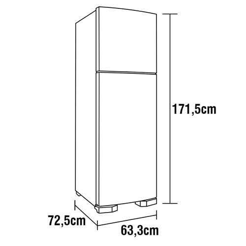 Freezer Vertical Brastemp BVR28MK Flex Frost Free 228L Freezer