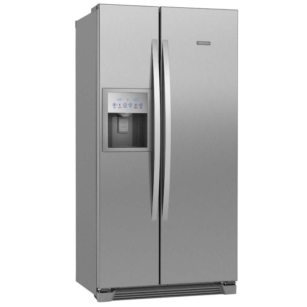 Refrigerador Electrolux Side Inverse Ss72x Titanium 504l Side By Refrigerador Electrolux Side Inverse Ss72x Titanium 504l Side By