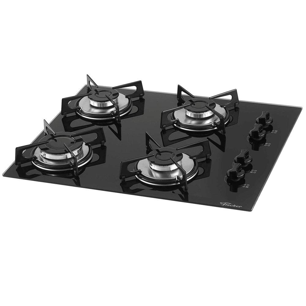 Cooktop a Gás 4 Bocas Fischer 1519 Cooktops Casas Bahia 1523