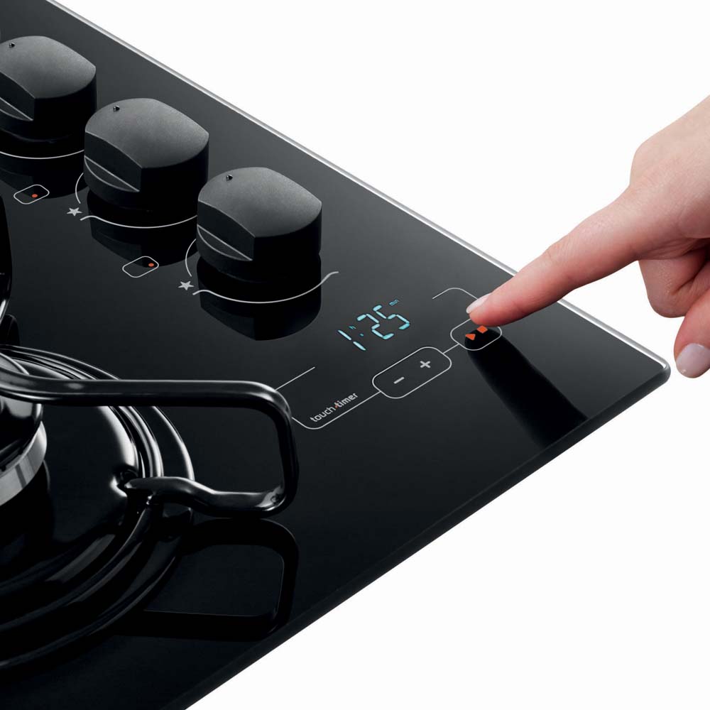 Cooktop Brastemp BDT62AE Touch Timer 4 Bocas 4 Bocas Casas Bahia