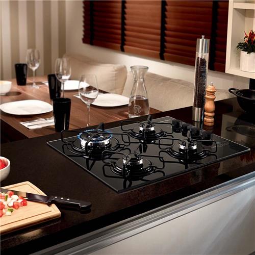 Cooktop Brastemp BDT62AE Touch Timer 4 Bocas 4 Bocas Casas Bahia 4607372