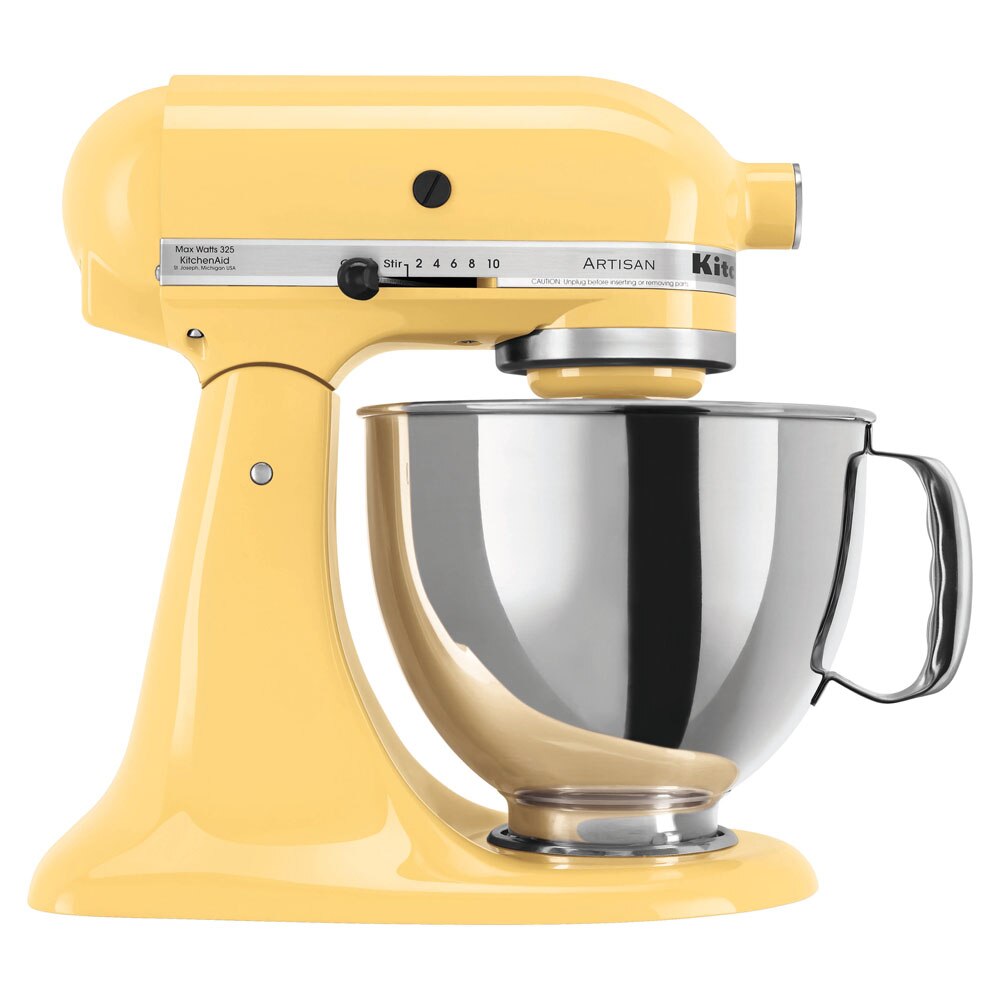 batedeira kitchenaid stand mixer majestic yellow 10 velocidades