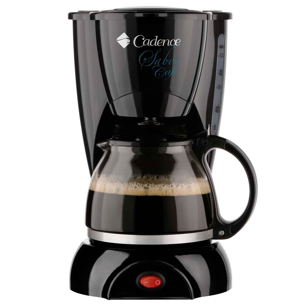 Cafeteira Elétrica Britânia Cp30 Temp Preto Aço Escovado 110v Cafeteira Eletrica Cadence Caf133 Sabor Cafe Preta Cafeteiras Eletricas Casas Bahia 14352