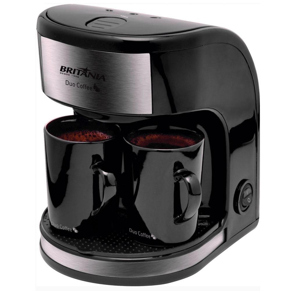 Cafeteira Elétrica Britânia Cp30 Temp Preto Aço Escovado 220v Cafeteira Eletrica Britania Coffee Duo Preta Prata Cafeteiras Eletricas Casas Bahia 1765499