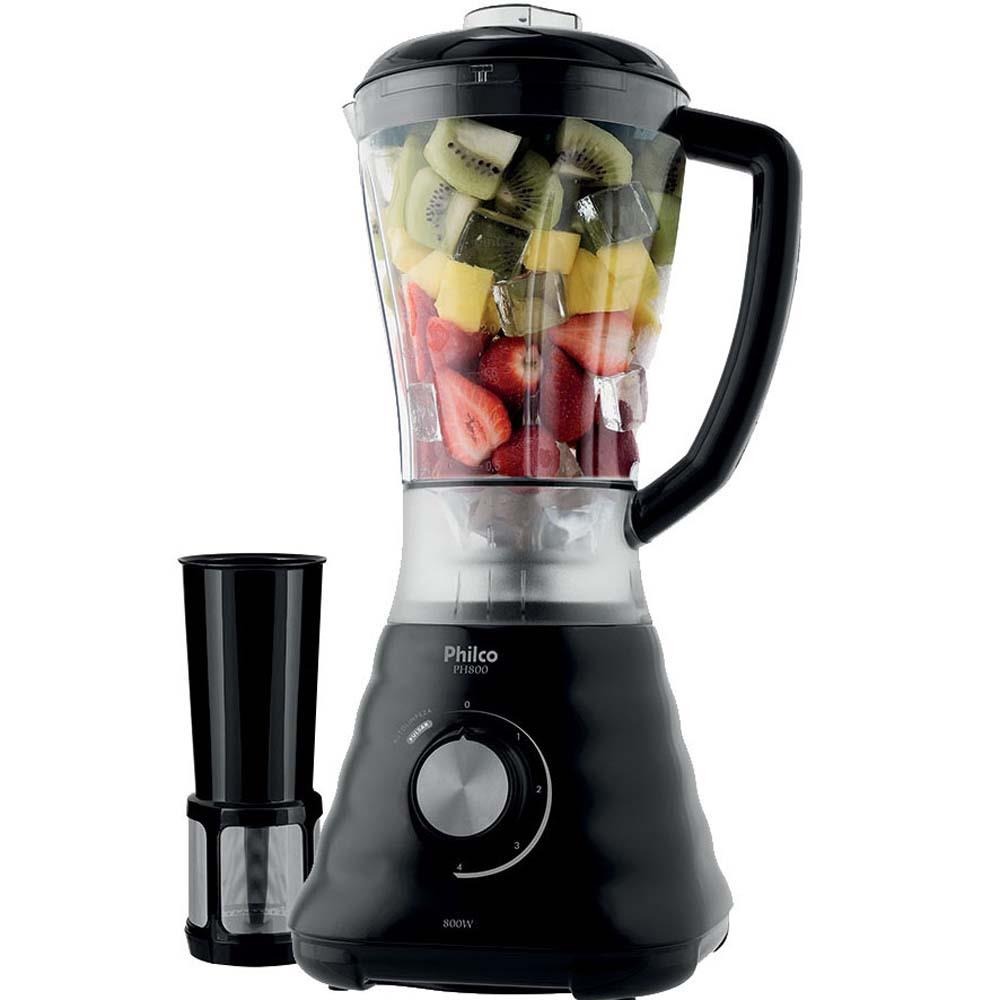 Liquidificador 4 Velocidades 800W Preto PH800 Philco 220V
