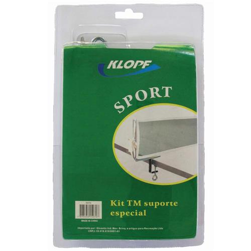 Kit Klopf para Tênis de Mesa com Suporte e Rede 35070 -  Verde é boa?