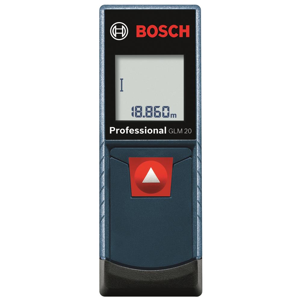 Trena a Laser Bosch GLM20 Medição Horizontal – Azul - Medidores | Casas
