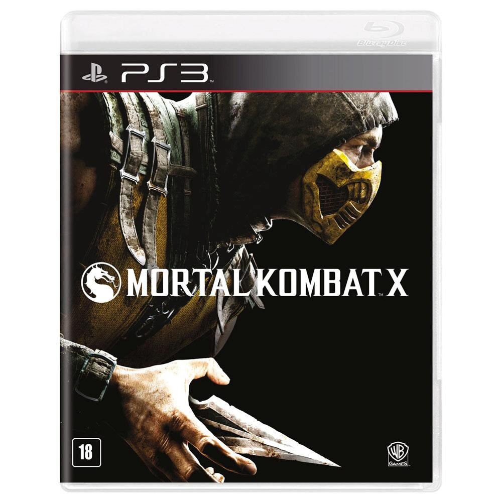Jogo Mortal Kombat X Ps3 Jogos Playstation 3 No Casasbahiacombr