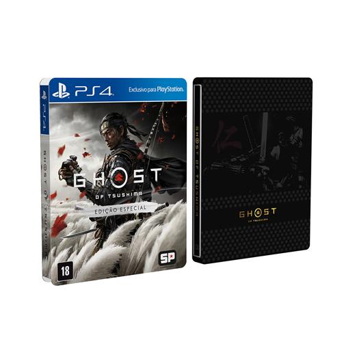 Menor preço em Jogo Ghost of Tsushima - Special Edition - PS4