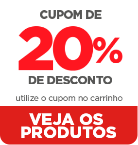Cupom de 20% de desconto