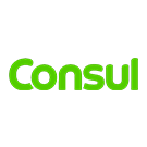 A imagem mostra o Logo da marca Consul