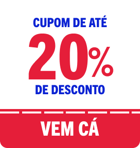 Cupom de 20% de desconto