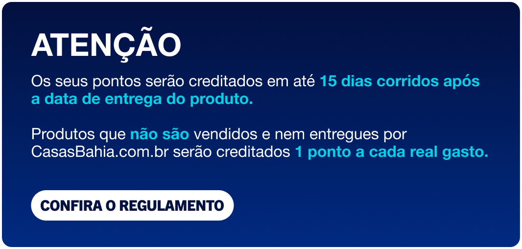 Atenção, Confira o regulamento