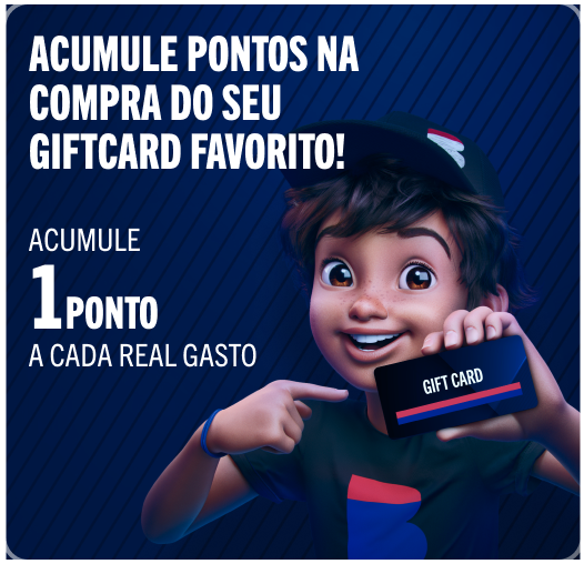 Imagem ilustrativa CB com Giftcard