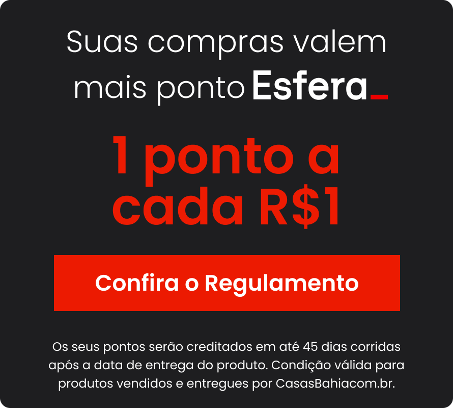 Acumule 1 ponto a cada real gasto! Confira o Regulamento