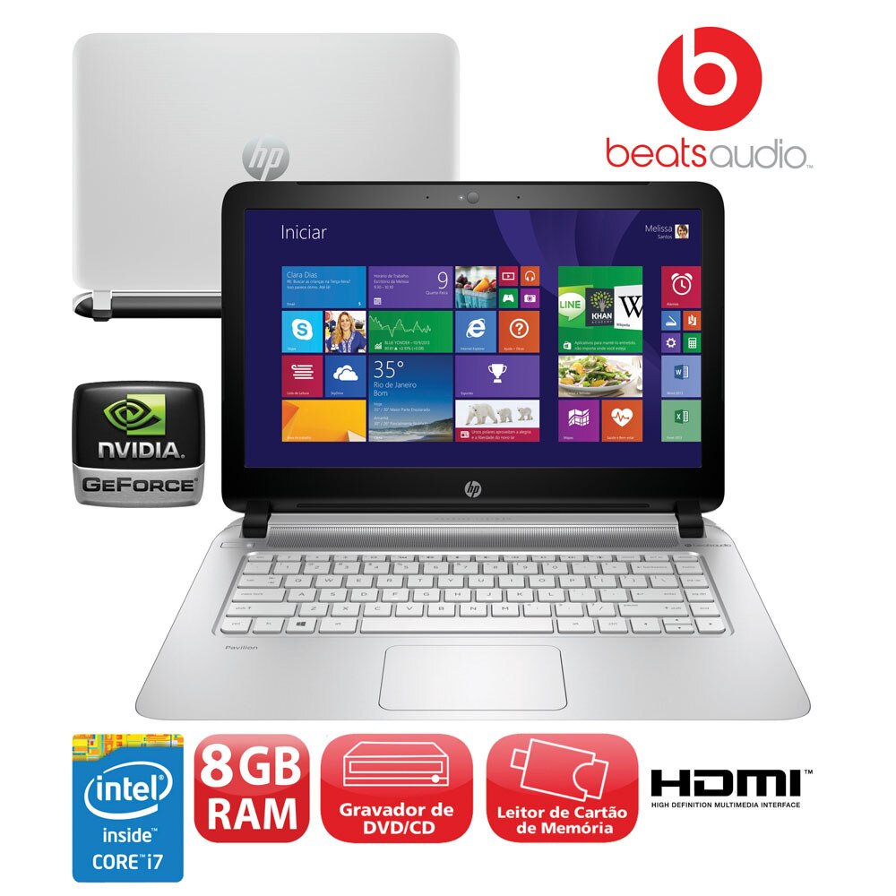 Notebook HP Pavilion 14 V066BR com Intel Core i7 4510U Notebook HP Pavilion 14 V066BR com Intel Core i7 4510U