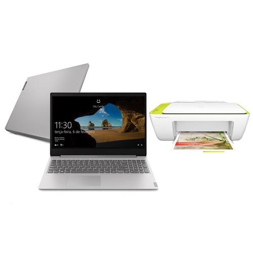 Notebook Lenovo Core i5-8265U 8GB 1TB Tela 15.6” Windows 10 Ideapad S145 + Multifuncional HP DeskJet Ink Advantage 2136 - Impressora, Copiadora e Scan Menor preço em Notebook Lenovo Core i5-8265U 8GB 1TB Tela 15.6” Windows 10 Ideapad S145 + Multifuncional HP DeskJet Ink Advantage 2136 - Impressora, Copiadora e Scan