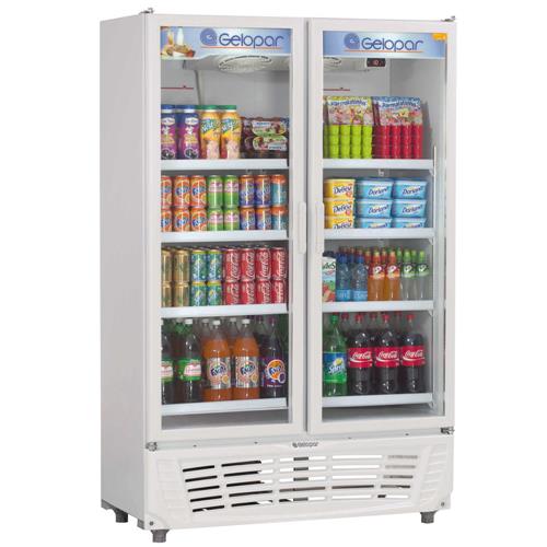 Refrigerador Vertical Gelopar Frost Free GRVC-950 Branco com Controlador Eletrônico Digital e Porta com Fechamento Automático - 957 L Menor preço em Refrigerador Vertical Gelopar Frost Free GRVC-950 Branco com Controlador Eletrônico Digital e Porta com Fechamento Automático - 957 L