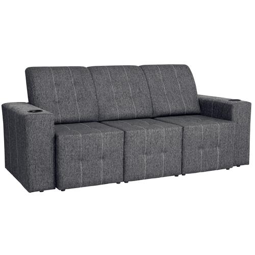 Sofá 3 Lugares Luizzi Voluto com Assento Retrátil em Tecido Jacquard é boa?