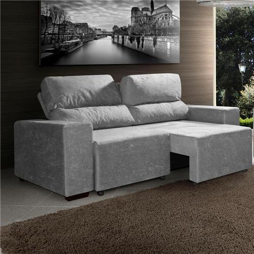 Sofá 3 Lugares American Comfort Montana com Assento Retrátil e Encosto Reclinável em Tecido Suede é boa?