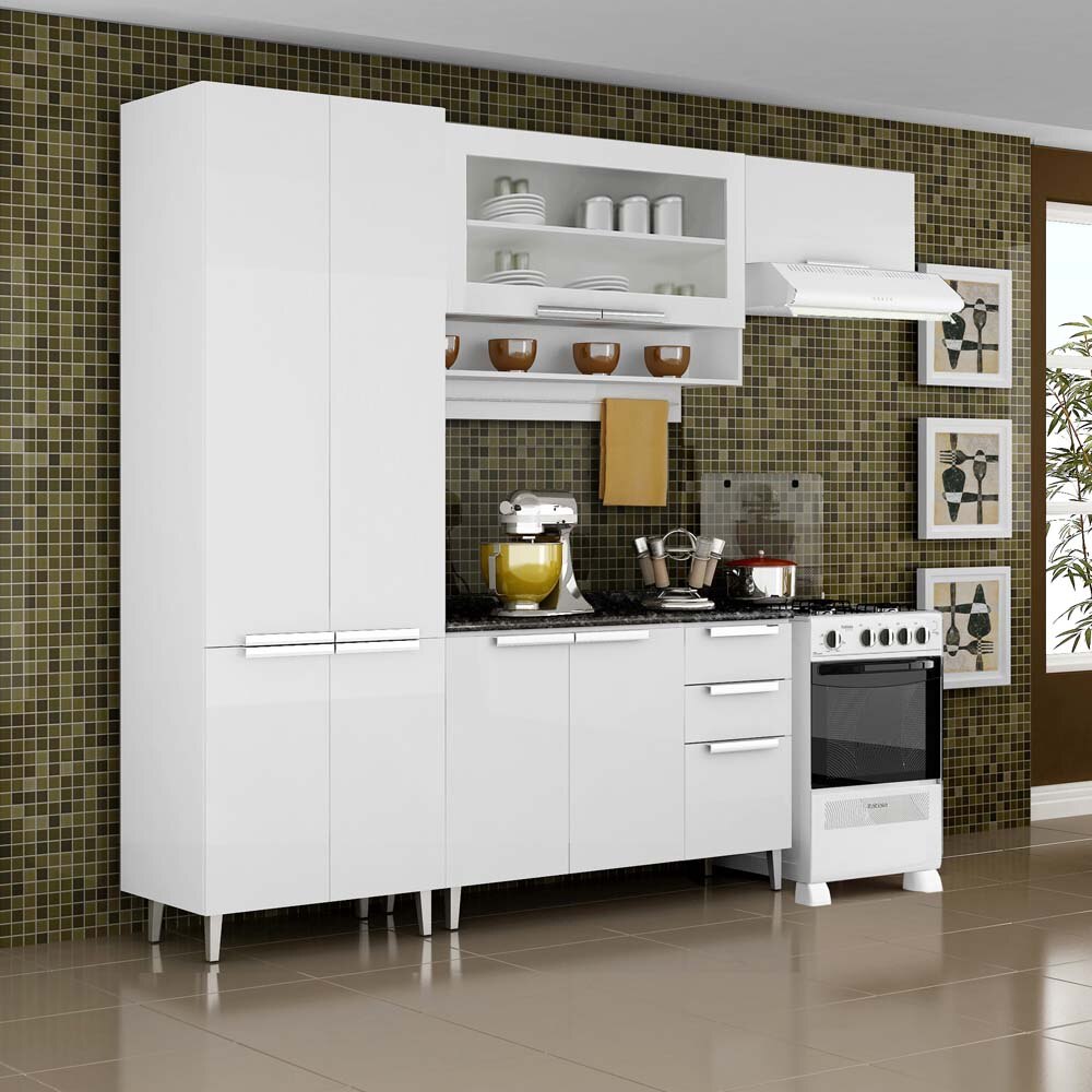 Cozinha Compacta Itatiaia Suprema 4 Pe As Branco Cozinha Cozinha Compacta Itatiaia Suprema 4 Pe As Branco Cozinha
