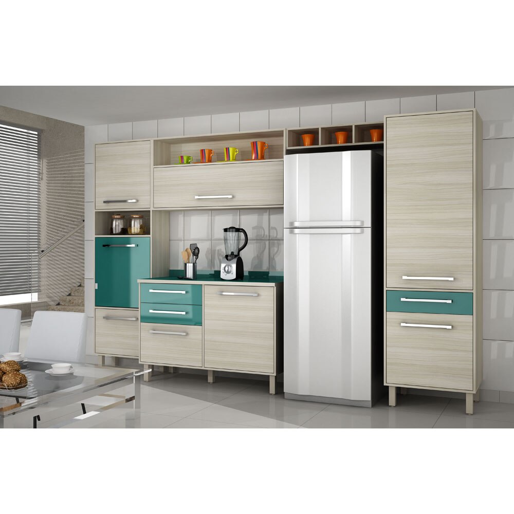 Cozinha Palmeira Maia V 5 Pe As Com 8 Portas E 3 Gavetas Cozinha Cozinha Palmeira Maia V 5 Pe As Com 8 Portas E 3 Gavetas Cozinha
