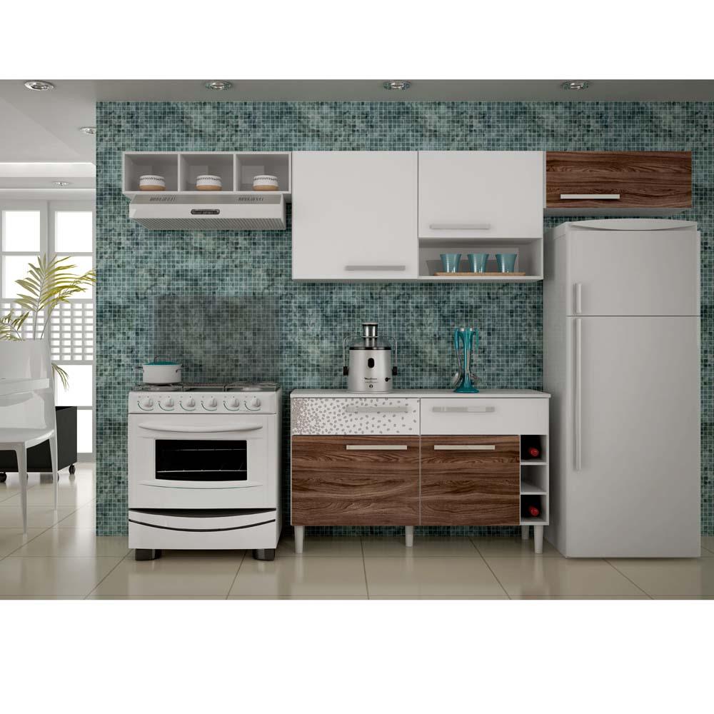 Cozinha Compacta Nobilis Vi Palmeira 4 Pe As Com 5 Portas E 2 Cozinha Compacta Nobilis Vi Palmeira 4 Pe As Com 5 Portas E 2